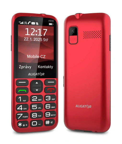 ALIGATOR A930 4G Red 