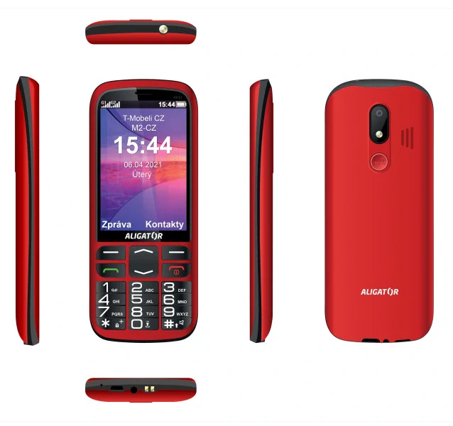 ALIGATOR A830 SENIOR/RED