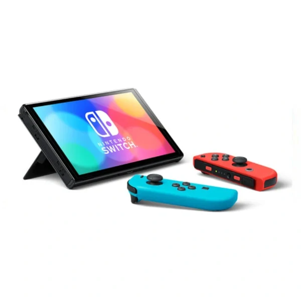 NINTENDO SWITCH OLED, NEON BLUE / NEON RED