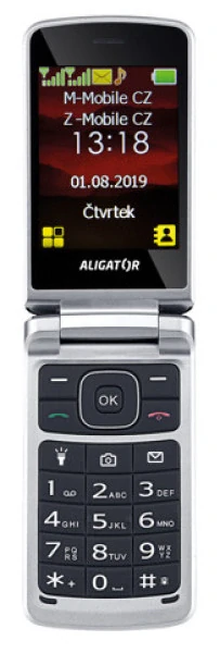 ALIGATOR V710 SENIOR/SILVER-RED