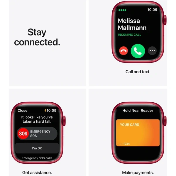 APPLE WATCH SERIES 7 45MM CELLULAR, POUŽITÉ ZBOŽÍ