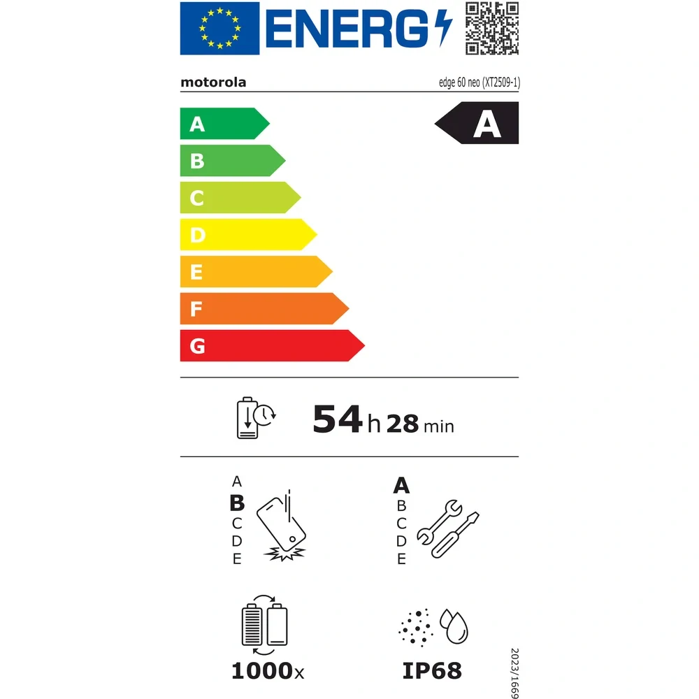 MOTOROLA EDGE 60 NEO 12/256GB PANTONE GRISAILLE, POUŽITÉ ZBOŽÍ
