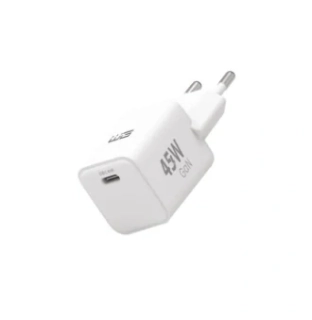 SÍŤOVÁ NABÍJEČKA GAN 45W (PD45W/QC4/PPS), WHITE